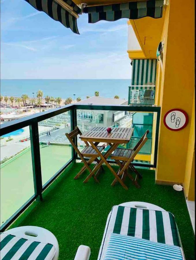 Apto. Lujo Primera Linea Playa Del Bajondillo Torremolinos Eksteriør billede